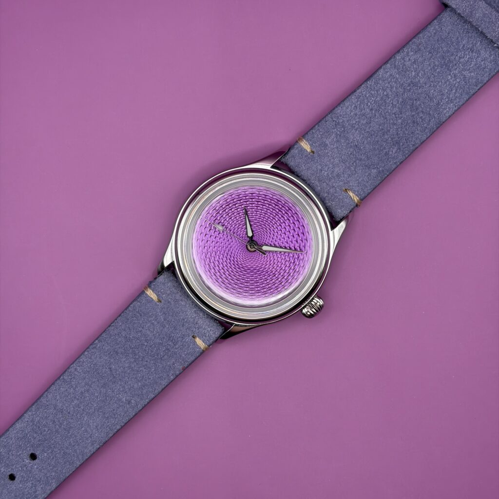 Fuchsia Guilloché